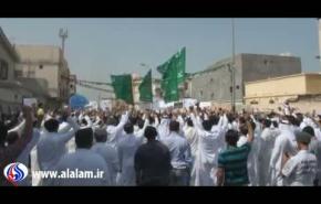  مسيرة نحن فداء الرسول بالقطيف