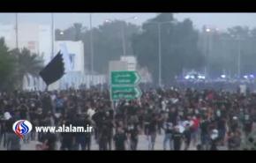 قمع الزاحفين نحو ميدان الشهداء في البحرين