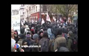 احتجاجات في فرنسا