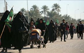 احياء ذكرى اربعينية الامام الحسين (ع) في كربلاء