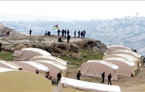 اقامة قرية فلسطينية للتصدي لبناء مستوطنة