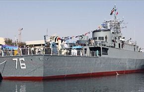 مدمرة جماران تعود الى ميناء بندرعباس