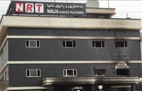 تفجير قناة فضائية كردية بعد تهجم على الملا بارزاني