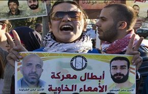 تظاهرات بالضفة الغربية تضامنا مع الاسرى المضربين