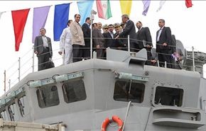ايران تدشن مدمرة جماران 2 المتطورة ومحلية الصنع