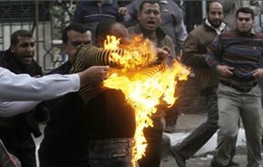 انتشار الشرطة المصرية أمام مقر الإخوان المسلمين