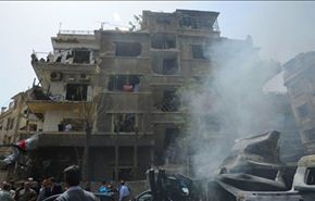 105 قتلى وجرحى بينهم اطفال بتفجير بدمشق