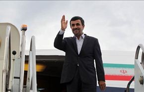 في المحطة الاخيرة لجولته: احمدي نجاد يصل الى غانا