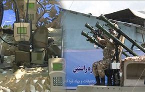 ايران تكشف عن لاسلكي وراجمة صواريخ ونظام محاكاة