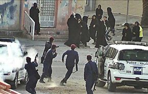 الامن البحريني يعتدي على النساء في دمستان