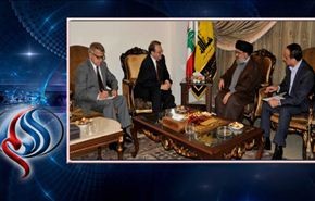بوغدانوف يؤكد على بيان جنيف اثر لقائه السيد نصر الله
