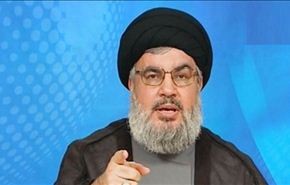 نصر الله رفع في خطابه 