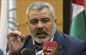 هنية يرفض المبادرة العربية الجديدة