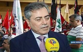 تجمع في لبنان تنديدا بالعدوان الإسرائيلي على سوريا