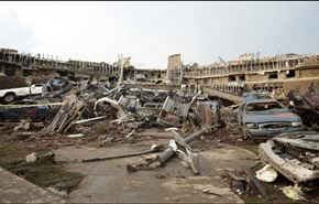 ارتفاع عدد ضحايا اعصار اوكلاهوما الى 91 شخصا