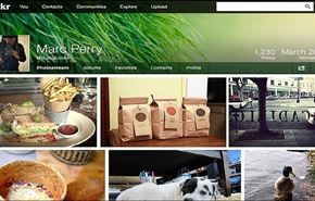 ياهو  Yahoo تطلق تصميم جديد لخدمة فليكر Flickr و ترفع المساحة المجانية لـ1تيرابايت