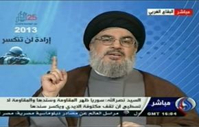 السيد نصرالله: سوريا ظهر المقاومة وسندها