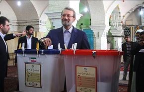 لاريجاني:المشاركة الشعبية تمنح النظام طاقة مضاعفة