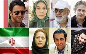 الفنانون الايرانيون يتوجهون الى صناديق الاقتراع
