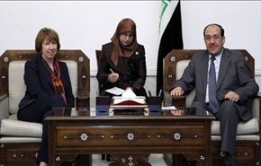 المالكي لآشتون: التسليح بسوريا سيؤثر على المنطقة