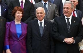اشتون تلتقي العربي بالقاهرة لبحث الازمة السورية