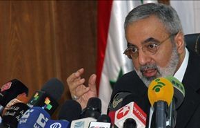 دمشق تجدد التأكيد على الحوار والحل السلمي للازمة