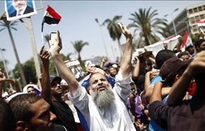 تظاهرة لأنصار الرئيس المصري المعزول محمد مرسي في القاهرة