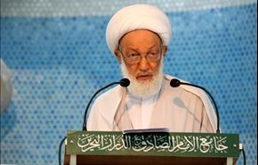 عيسى قاسم يدين عنف السلطة ضد المتظاهرين