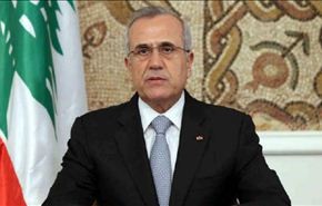 سليمان: على الاوروبيين إعادة النظر حول حزب الله