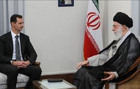 الحلقي يسلم في طهران رسالة من الأسد الى قائد الثورة