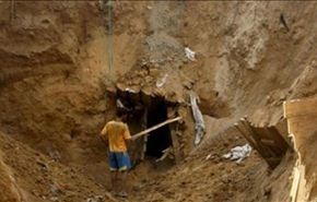 مصر تستخدم الألغام لتفجير الأنفاق بينها وبين غزة