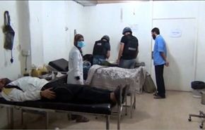 صور/المفتشون يلتقون بضحايا الكيماوي رغم هجوم القناصة