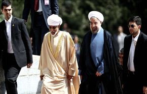 سلطان عمان ينهي زيارته التي استمرت 3 ايام لايران