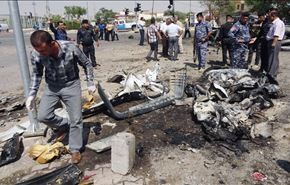 اكثر من 300 قتيل وجريح بسلسلة تفجيرات في بغداد