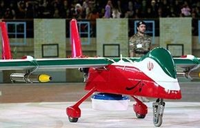 ايران بصدد إزاحة الستار السبت عن أحدث طائرة من دون طيار