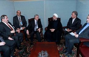 الرئيس روحاني يستقبل نائب الرئيس العراقي