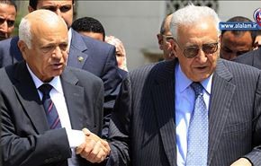 العربي يستقبل الابراهيمي ويعلن موعدا لمؤتمر جنيف 2
