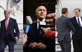 وزراء خارجية اميركا وفرنسا والمانيا وبريطانيا ينضمون لمحادثات جنيف