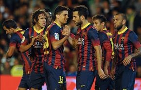 برشلونة يدك بيتيس ويحافظ على الصدارة