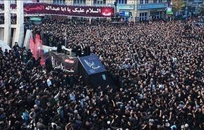 مسيرات ومواكب عزاء بذكرى عاشوراء في المحافظات الايرانية