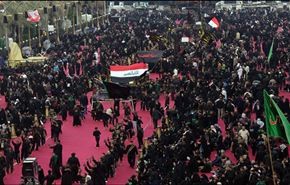 موكب حسيني من المسيحيين والصابئة يتوجه الى كربلاء+فيديو