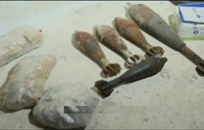 فيديو؛ أنفاق للمسلحين ومصنع عبوات تحت الارض بريف دمشق