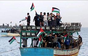 فلسطينيون يبحرون من غزة لكسر الحصار البحري للقطاع