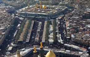كربلاء: ذروة الحضور المليوني لاحياء اربعينية الامام الحسين(ع)