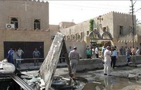 14 قتيلا على الاقل في تفجير استهدف كنيسة ببغداد