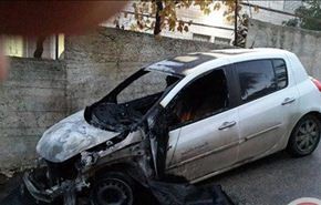 مستوطنون يحرقون ثلاث مركبات شرقي رام الله