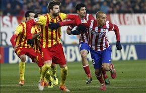 قمة اتلتيكو مدريد وبرشلونة تنتهي بالتعادل