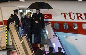 بالصور/ طهران.. استقبال اردوغان والوفد المرافق له