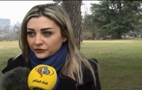 فيديو، ماذا قالت لونا الشبل لقناة العالم في جنيف؟