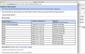 التأكد من عدم وجود تجسس أو اختراق على بريد جيميل Gmail